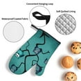 thumbnail image 4 of ZICANCN Oven Mitts and Pot Holders Sets,Owl Tree Baking Sets Kitchen Heat Resistant 4 Pieces, 4 of 8
