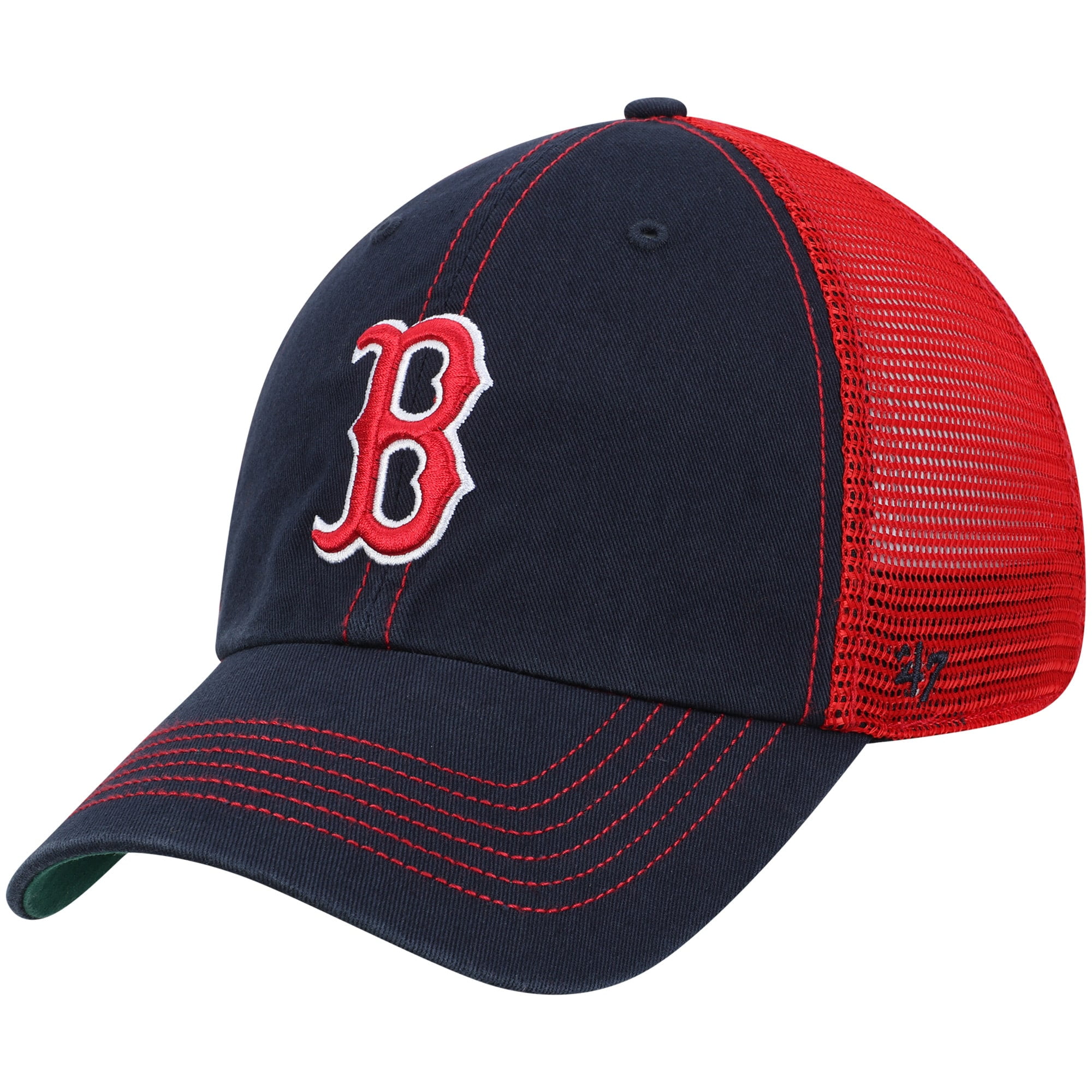 red sox trucker hat