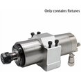 thumbnail image 3 of Aluminum Alloy Engraving Machine Spindle Motor Clamp Holder - 65mm Inner Diameter, 102mm Length, 50mm Width, 78mm Height, with 4 Mounting Screws Included, 3 of 6
