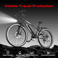 thumbnail image 4 of Electric Bike for Adults, 1500W Peak Mountain Ebike with 25 MPH, 45 Miles Range, 7 Speeds, 48V 10Ah Removable Battery 26" Ebike for Commute, 4 of 8