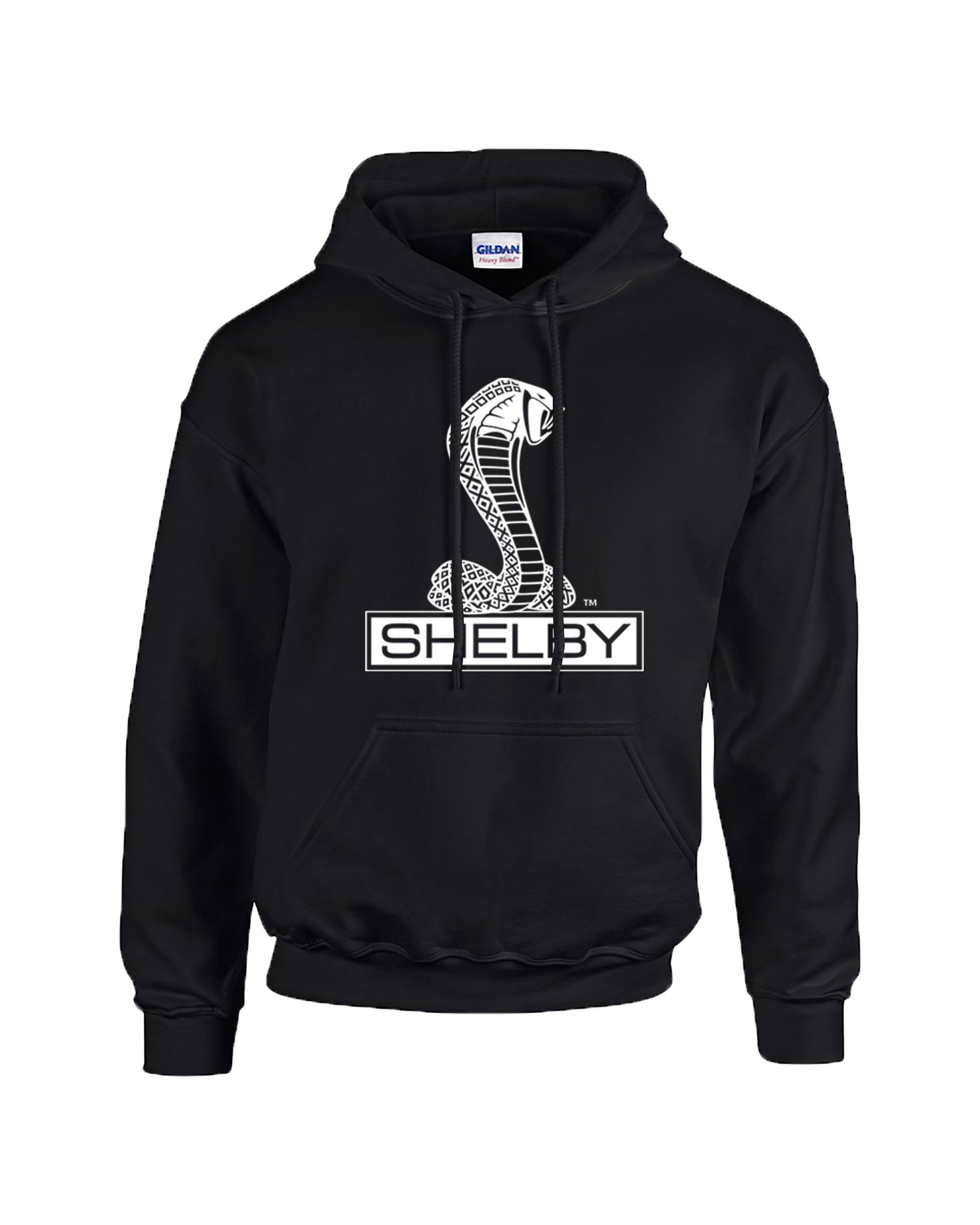 Ford Shelby Cobra Car Adult Hooded Pullover Black - Bild 7 von 21