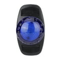 thumbnail image 4 of Collar fluorescente con colgante luminoso LED antipérdida de plástico ABS, resistente al agua y a la noche (azul), 4 of 12