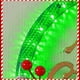 thumbnail image 4 of Bewildely Amplia gama de usos de plástico navideña LED para decoraciones navideñas en áreas exteriores e interiores Kits de decoración para fiestas flor roja, 4 of 6