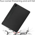 thumbnail image 3 of DPTALR Suitable For Samsung T730 / T736 Flat Protective Case Three Fold Pen Slot Solid Color, 3 of 7