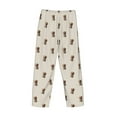 thumbnail image 4 of Kdxio Labrador Retriever Dog Print Men's Sleep Pajama Pant Lounge Pants with Pockets, 4 of 8