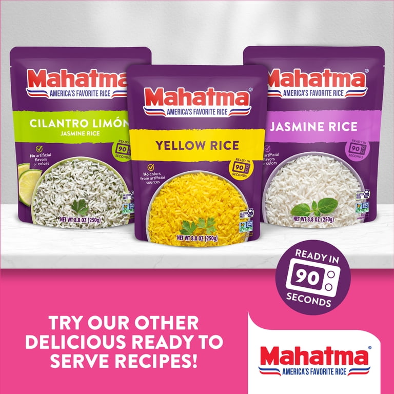 Mahatma Ready-to-Heat Mexican-Style Jasmine Rice 8.8 oz - Walmart.com