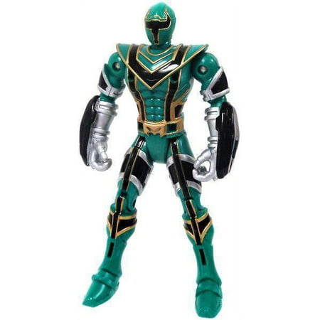 Power Rangers Legendary Battlized Green Ranger to Green Mystic Titan Action Figure (No Packaging)