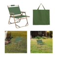 thumbnail image 3 of jinwen Chaise Longue Pliante Stable Élégante pour Cours Extérieures Vert, 3 of 9