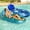 01-Blue & Green, variant on Pool Floats Chairs Adult - 2 Pack 65'' x 42'' Large Pool Float Chairs, Inflatable Pool Lounger with Cup Phone Holder, Backrest, Footrest, Tanning Pool Lounge