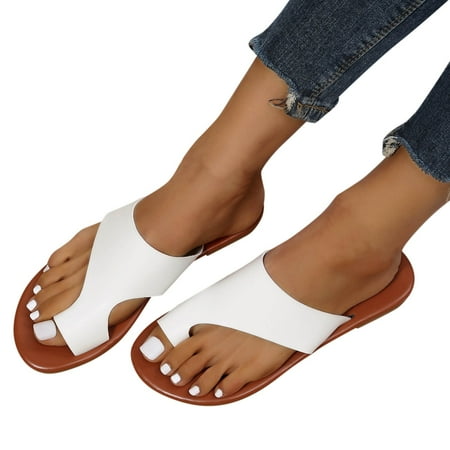 

Gubotare Funny Slippers Women s Lace Up Heel Sandals Strappy Straps Ankle Wrap Heels White