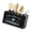 Black, variant on Wood Utensil With Compartments For 50+ Accessories