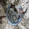 thumbnail image 5 of Handmade Horseshoe, Cast Horseshoe Wall Decor, C, 5 of 5
