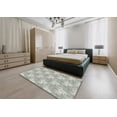 thumbnail image 5 of Ahgly Company Machine Washable Indoor Square Transitional Sage Green Area Rugs, 8' Square, 5 of 7