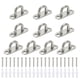 thumbnail image 1 of Uxcell 10 Pcs 304 Acero Inoxidable Ganchos de Techo Redondeados Montaje en Pared U Gancho de Techo con Tornillos para Colgar Cuerdas, 1 of 6