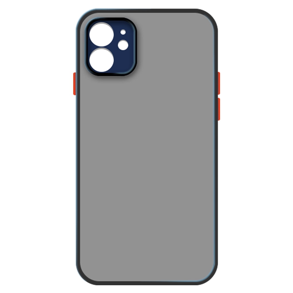 Phone Case Shockproof Acrylic Phone Cover Contrast Color Cellphone Protector Replacement For Iphone 11 Pro Max Black Walmart Com