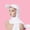White, variant on New Baseball Head Cap Hijab Solid Chiffon Shawl Cap Women Instant Scarf Muslim