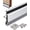 36in, variant on Retractable Weather Seal for Door, Retractable Door Sweep, Aluminum Automatic Weather Seal for Bottom Gaps, Mechanical Retracting Seal Lowers at Closing to Cover 0–15 Mm Gaps While Lifting Clear