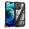 thumbnail image 3 of For Samsung Galaxy S23+ Plus Heavy Duty Hybrid Clear back Shield Hard PC + TPU Bumper Edge Frame Shockproof Protective Phone Case Cover by Xpression - Black, 3 of 8