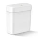 thumbnail image 1 of Bote de basura MOPALL pequeño de 10 litros con tapa para baño o cocina, color blanco, 1 of 7