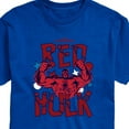 thumbnail image 3 of Marvel Captain America: Brave New World - Scribble Red Hulk - Men's Short Sleeve Graphic T-Shirt, 3 of 5