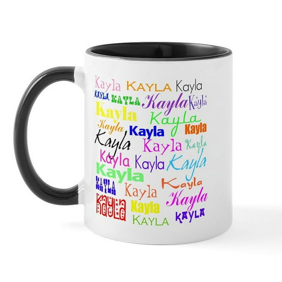 CafePress - Kayla Mug - 11 oz Ceramic Mug - Novelty Coffee Tea Cup