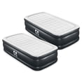 thumbnail image 1 of Sealy Tritech Twin 20" Air Mattress Bed 2 Person with Built-In AC Pump, 2 Pack, 1 of 12