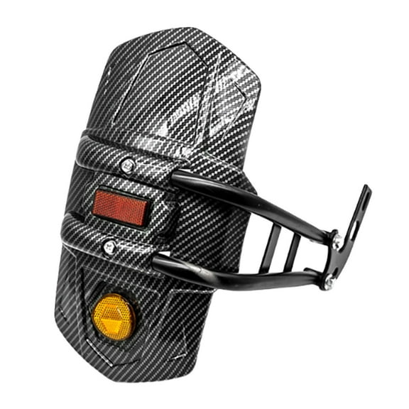 Wzmzjy Generic Motorcycle Rear Mudguard Fender Black Accessory Wheel Tire Mud Flaps