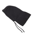 thumbnail image 5 of XIAOCHA Warm Balaclava for Women，Drawstring Rib‑Knit Fall‑Winter Outdoor Hoodhat,Black, 5 of 5