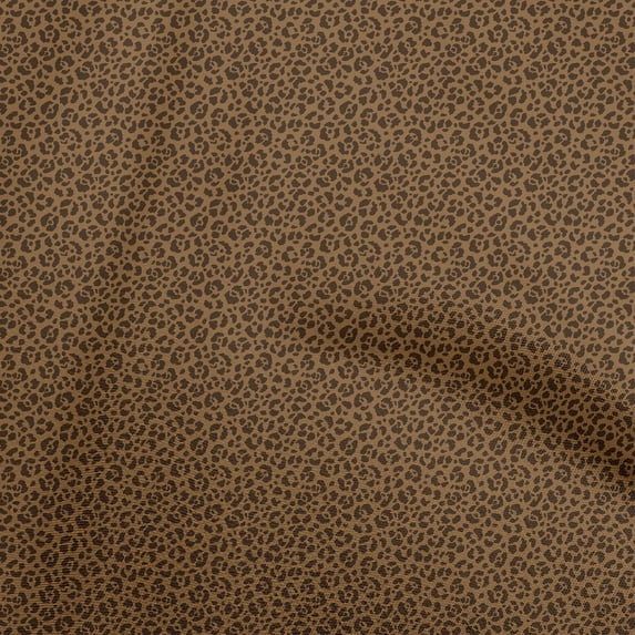 oneOone Cotton Flex Brown Fabric Print Quilting Supplies Print Sewing Fabric By The Yard 40 Inch Wide