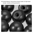 thumbnail image 5 of Unique Bargains Threaded Ball Knobs, 1.18Inch Dia M8 Female Thread Thermoset Round Ball Handles, Black 6 Pack, 5 of 5