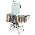 thumbnail image 2 of GVN Clothes Drying Rack with 6-Level Adjustable Height, Laundry Drying Rack for Easy Storage, 2 of 7