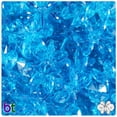 thumbnail image 2 of BeadTin Green Aqua Transparent 25mm SunBurst Craft Beads (80pcs 2 of 14