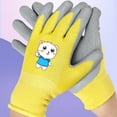 thumbnail image 7 of Xinyolin 1 Pair Kids Gardening Gloves Anti-Slip Stable Grip Wear-Resistant Puncture Resistant Breathable Toddlers Yard Work Protective Gloves, 7 of 7