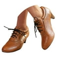 thumbnail image 3 of TIEVOSA Chaussures à Talons Hauts de Printemps pour Femmes Europe et États-Unis Commerce Extérieur Fleurs Rétro à Bout Profond à Bride Chaussures pour Femmes, 3 of 9