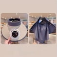 thumbnail image 6 of Detachable Shawl Fan Sun Hat for Women Wide Brim Foldable Outdoor Camping Cap, 6 of 6