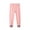 Pink, variant on cfhntfmh Girls Boys Thermal Underwear Warm Slim High Waisted Leggings Childrens Ribbed Knit Lounge Pajama Bottoms