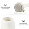 thumbnail image 2 of Stainless Steel Ceramic Seasoning Shaker Decorative Kitchen Holder 1pc Salt Pepper Canister, 2 of 6