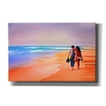 thumbnail image 1 of Epic Graffiti 'Beach Walk' by Ata Alishahi, Giclee Canvas Wall Art, 18"x12", 1 of 8