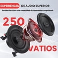 thumbnail image 2 of Par de Bocinas de 8" Empotrables para Techo o Pared Pyle, Sistema de Sonido 2 Vías, 250W de Potencia, Tweeter de Titanio, Diseño de Montaje al Ras, Blanco, 2 of 7