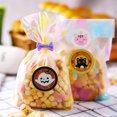 thumbnail image 3 of GFHFHITJ Round Halloween Decoration Sticker Candy Gifts Bag Sealing Sticker 10pcs, 3 of 8