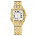 thumbnail image 3 of QUAFTZ/V1172 Montre de Mode pour Homme Horloge Acier Inoxydable Décontractée Habillée Poignet Cristal, 3 of 9