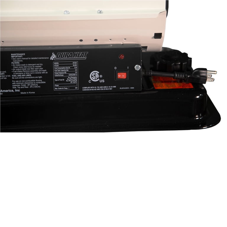 Duraheat World Marketing 45,000-BTU Kerosene Force Air Heater, DFA-50 -  Walmart.com