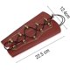 thumbnail image 3 of Protector de brazo de cuero para tiro con arco, marrón, protección de cuero para adultos y jóvenes, protector de brazo, traje de pulsera para tiro con arco recurvo, caza, ajuste Rojo Verde Cocina, Decoración y Otros, 3 of 5