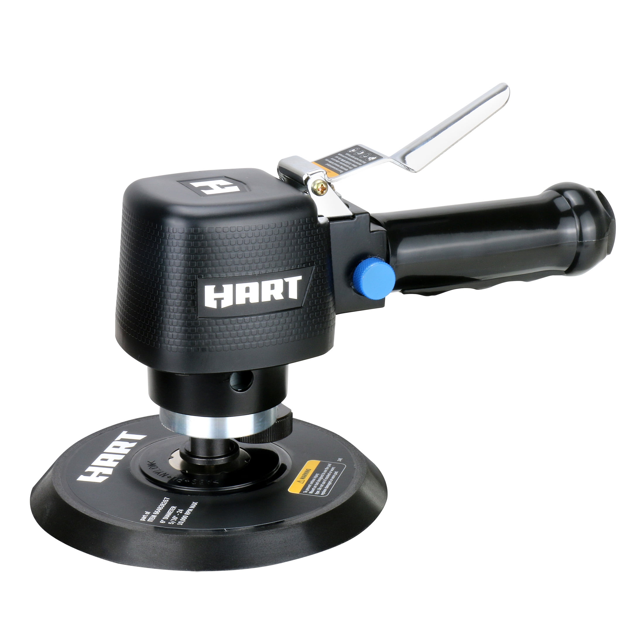 HART 6 in. Dual Action Air Sander - Walmart.com