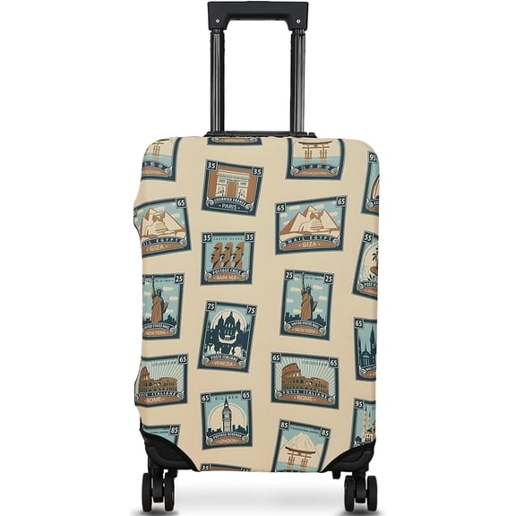 Luggage Cover Protector Travel Suitcase Covers Protective Skin for Carry On Baggage Fit 29-32 Inch Luggage