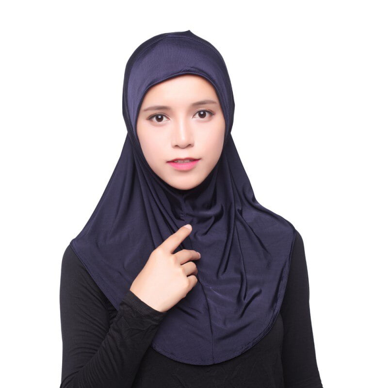 Soft Islamic Caps Inner Hijab Hat Muslim Women 