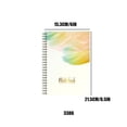 thumbnail image 2 of Tool Series Feather Pattern Decorated Daily Journal A5 English Coil Bound Notebook With Lined Design For Homework And Notes, 2 of 6