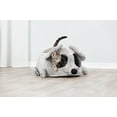 thumbnail image 3 of TRIXIE Lukas Plush Indoor Cat Condo with Sisal Scratching Surface & Removable Cushion, Gray, 3 of 8