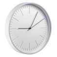 thumbnail image 2 of Kiera Grace 12 Inch Plastic Warren Modern Round Wall Clock White, 2 of 2