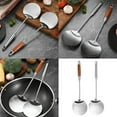 thumbnail image 2 of Easy to Use Spatula with Wide Turner Head Convenient Stainless Steel Griddles Spatula with Wood Handle for Easy Flipping, 2 of 12